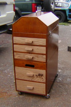 オリジナル造形　木製　木製造形　木製工具箱